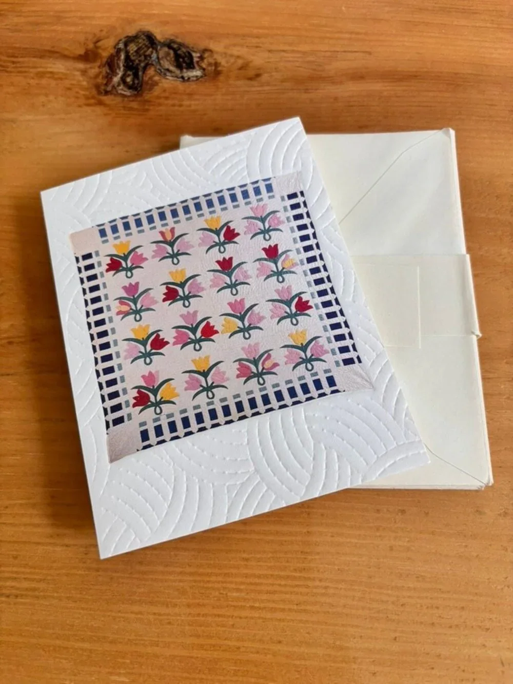 Vintage Lot of 12 Quilt Pattern Current Brand Note cards